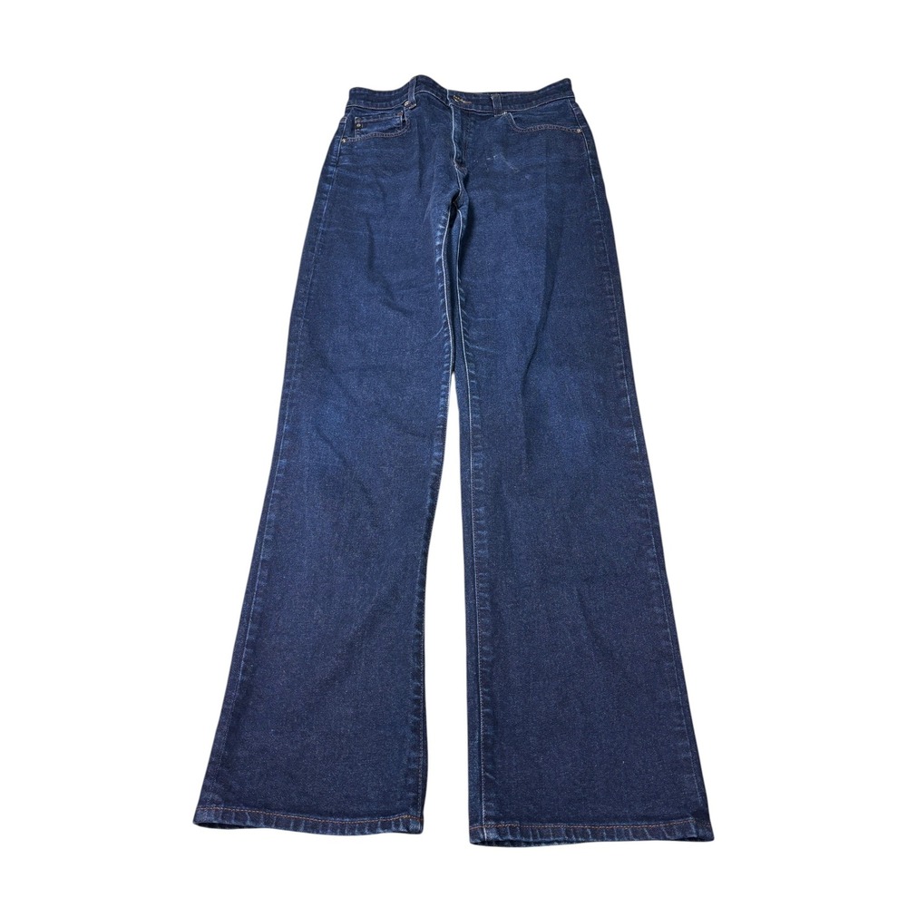 AG Adriano Goldschmied x EmRata Wide Leg Jeans Indigo Blue Womens 29X32 PW30063